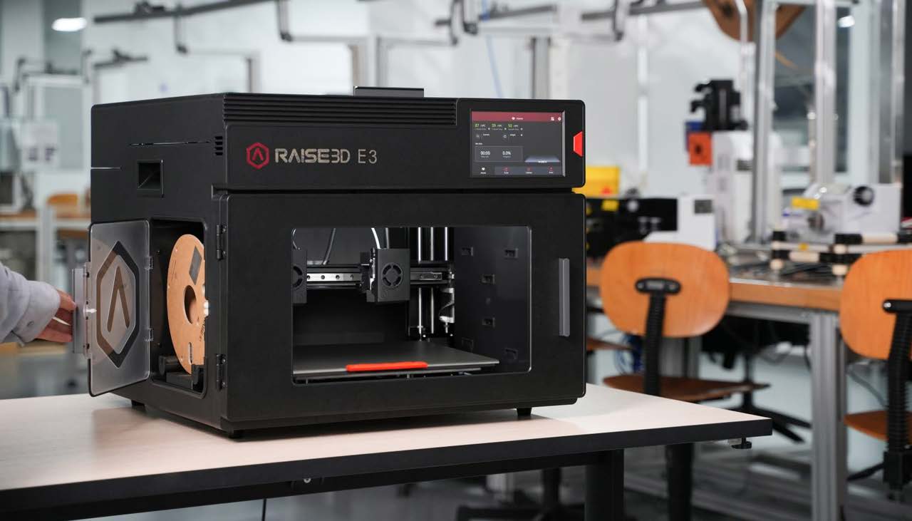 Raise3D 发布全新 E3 IDEX 3D 打印机：高速...