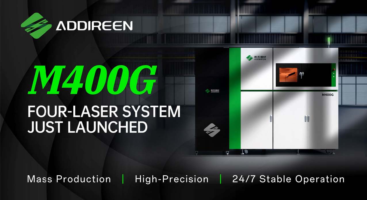 希禾增材推出 XH‑M400G 四激光金属 3D 打印...