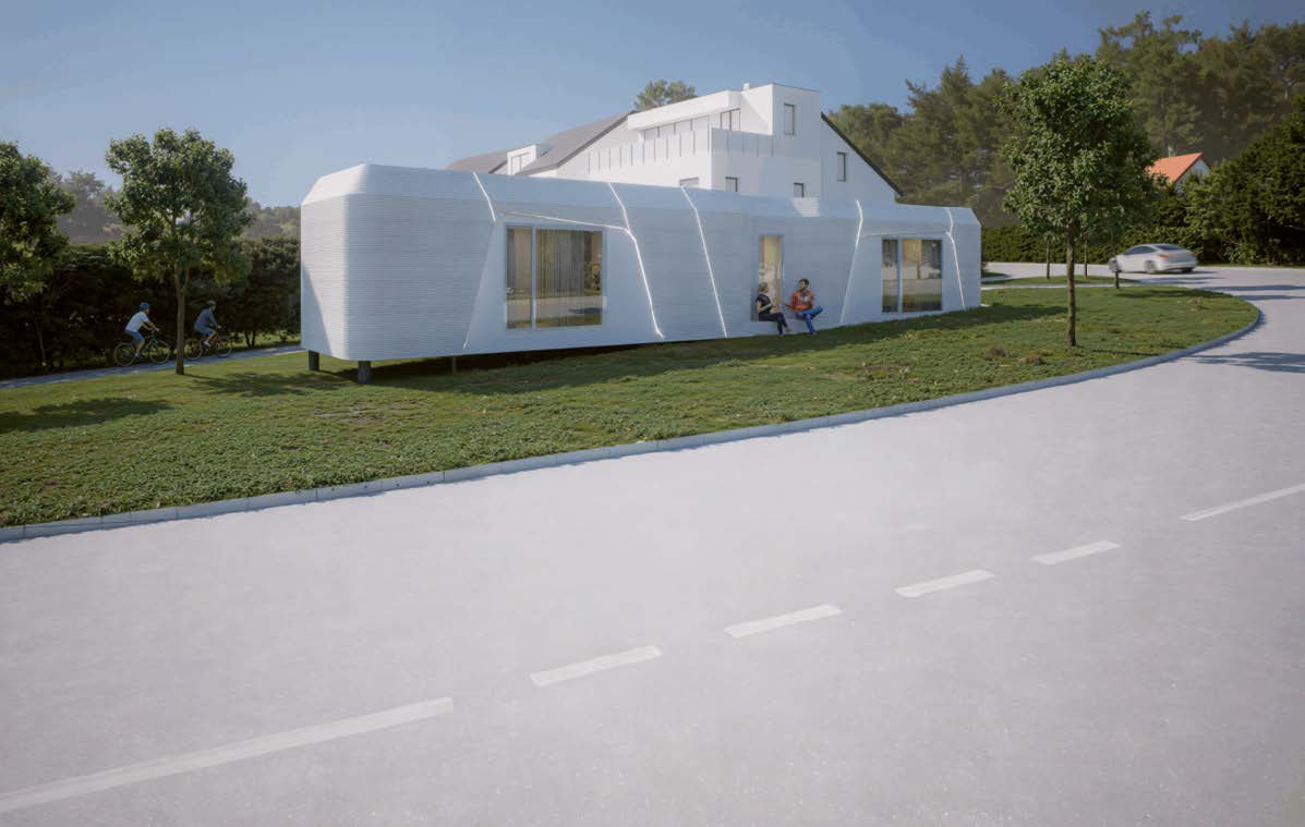 Czech 公司在卢森堡搭建首座 3D 打印混凝土...